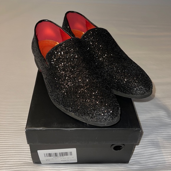 Men’s Sparkly Loafers - Picture 1 of 5